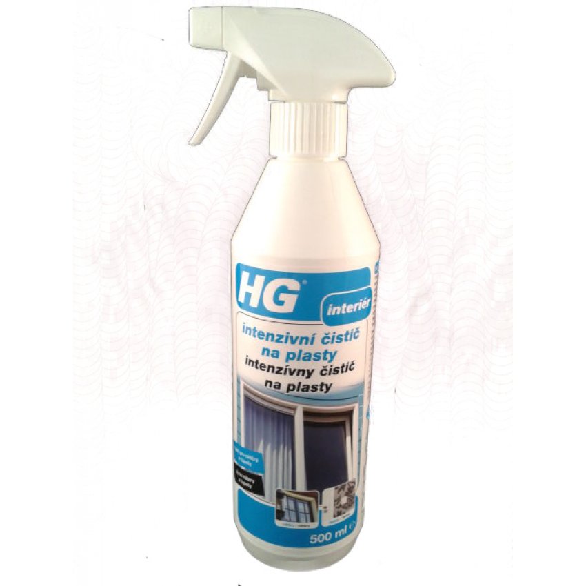 HG INTENZIVNÍ ČISTIČ NA PLASTY 500ML