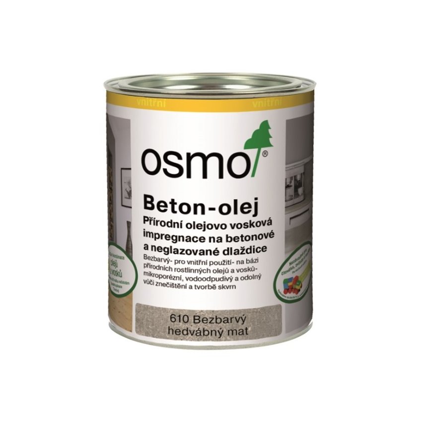 OSMO Beton olej 610 bezbarvý /0.75l/