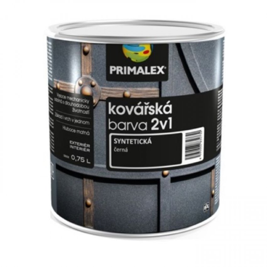 PX kovářská barva 2v1 černá (0.75l)