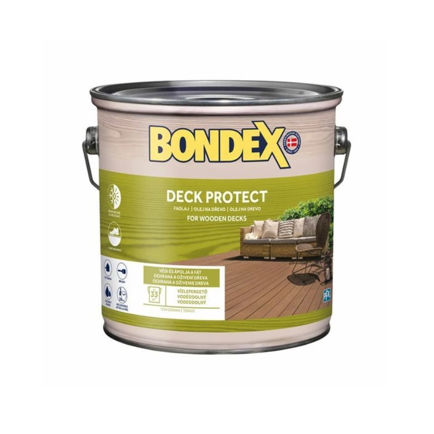 Bondex DECK PROTECT nut brown 2.5l