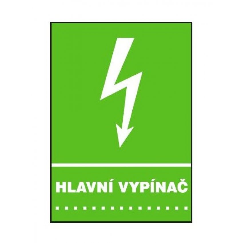 TABULKA HLAVNÍ VYPÍNAČ 36132