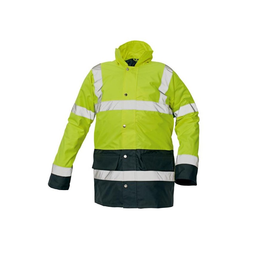 BUNDA SEFTON ZIMNÍ HV ŽLUTÁ/NAVY