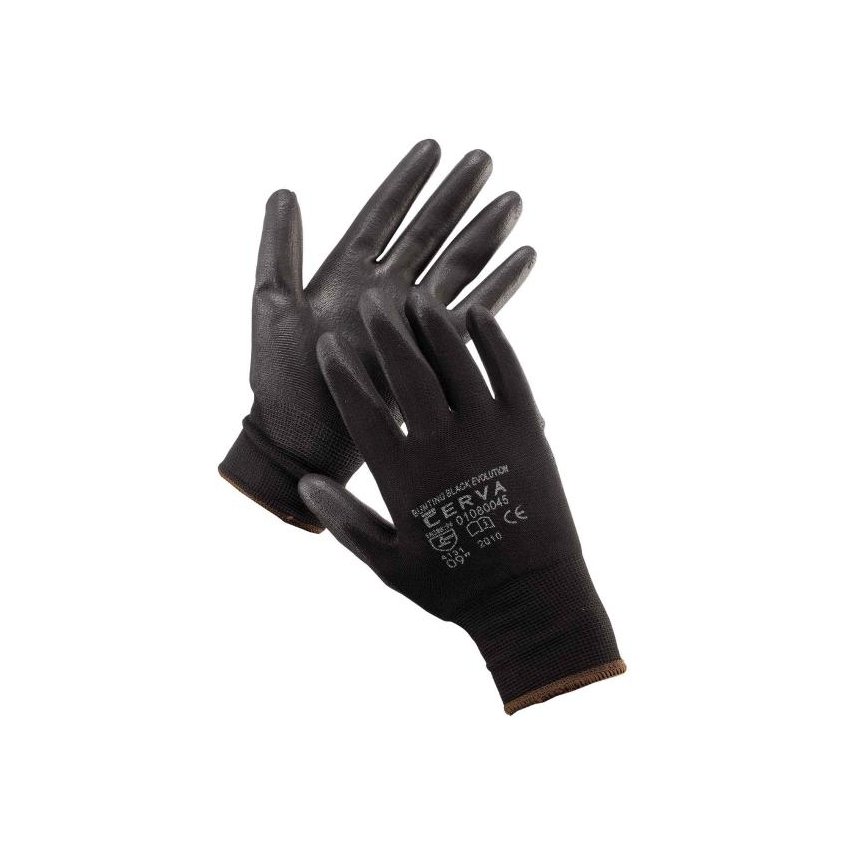 RUKAVICE BUNTING EVO BLACK PU 10 DÁREK