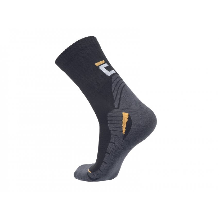 PONOŽKY KAUS ČERNÁ/ŠEDÁ