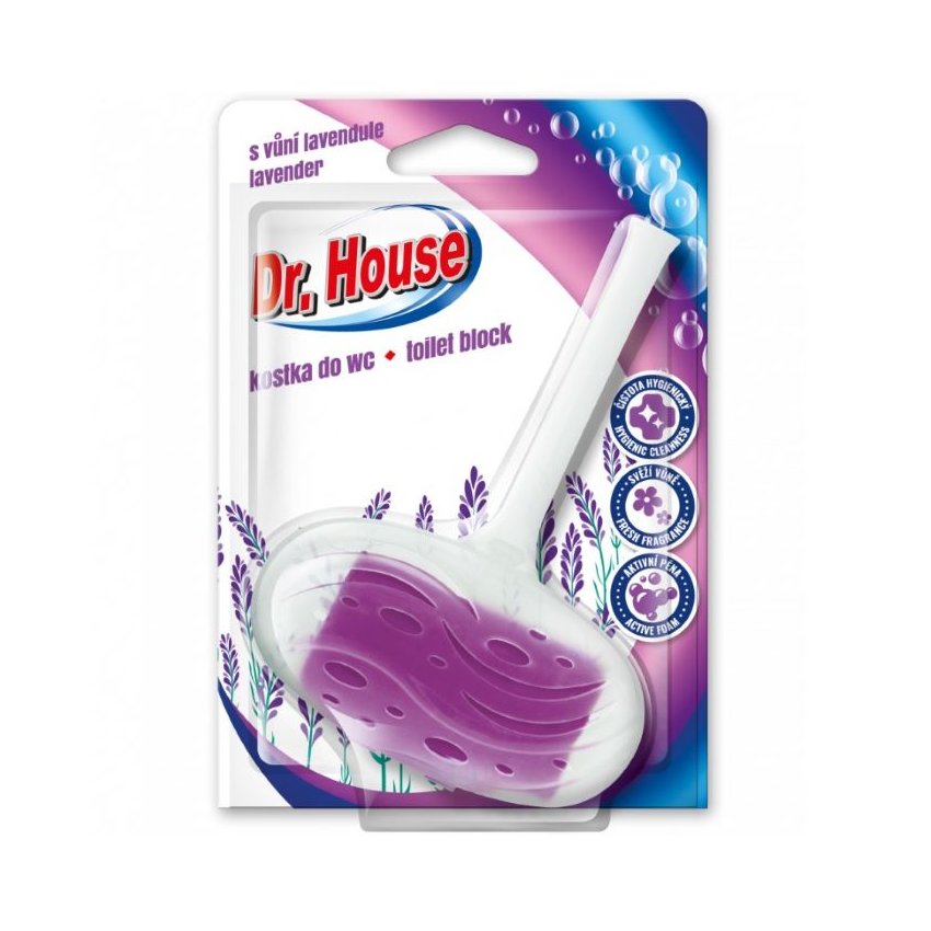 KOSTKA WC ZÁVĚS 40G LEVANDULE