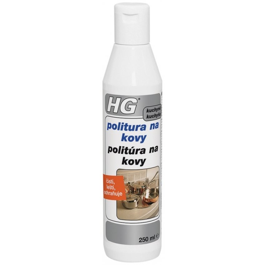HG POLITURA NA KOVY 250ML