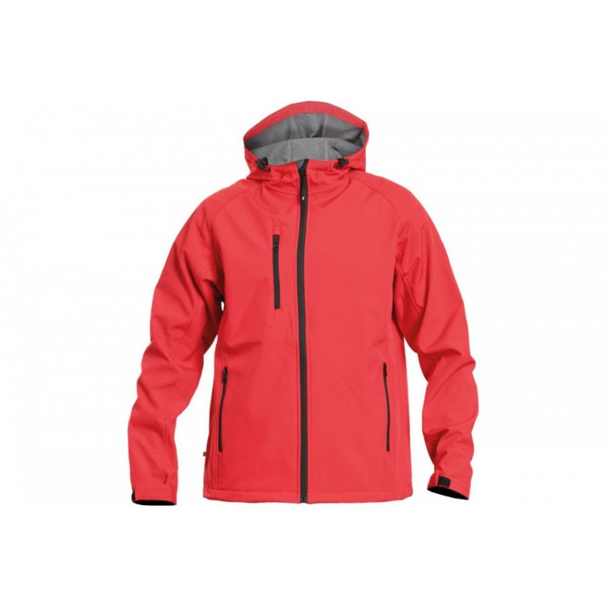 BUNDA BEGNA SOFTSHELL ČERVENÁ