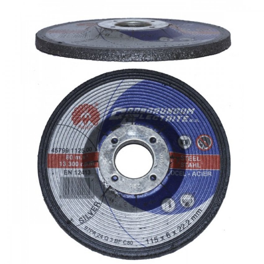 T42 BRUSNÝ KOTOUČ 125x6,0X22 ocel