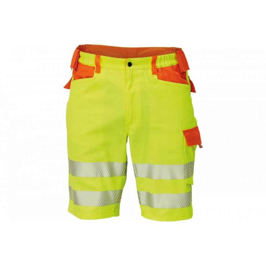 KALHOTY KRÁTKÉ LATTON HV ŽLUTÁ/ORANŽ