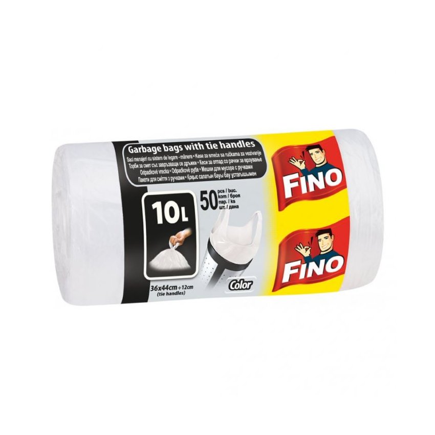 FINO SÁČEK NA ODPAD AROMATICK 10L 50KS BÍLÉ