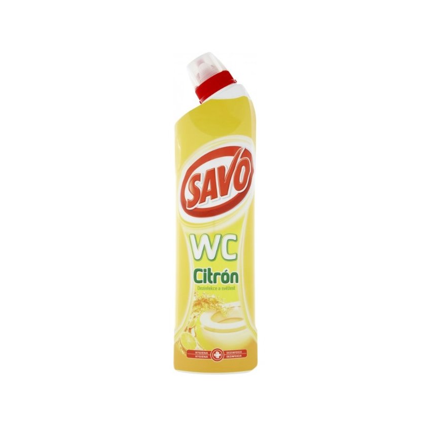 SAVO WC ČISTIČ CITRON 700ML