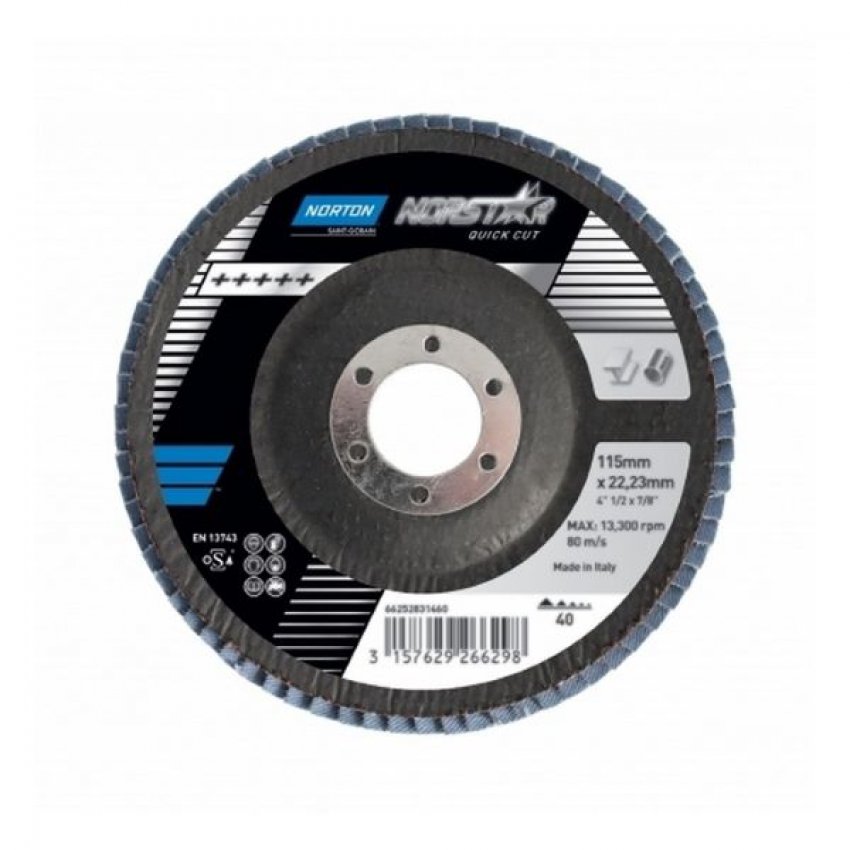 NORTON Blaze Rapid Strip Disc porézní kotouč na barvu 125x22 666233039
