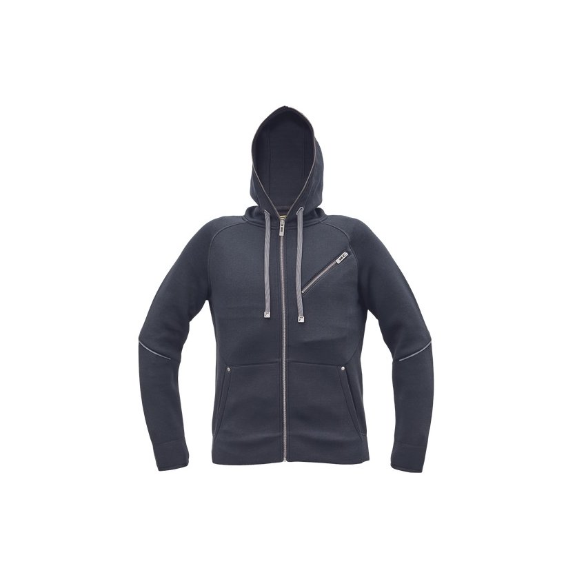 MIKINA NEURUM S KAPUCÍ ČERNÁ