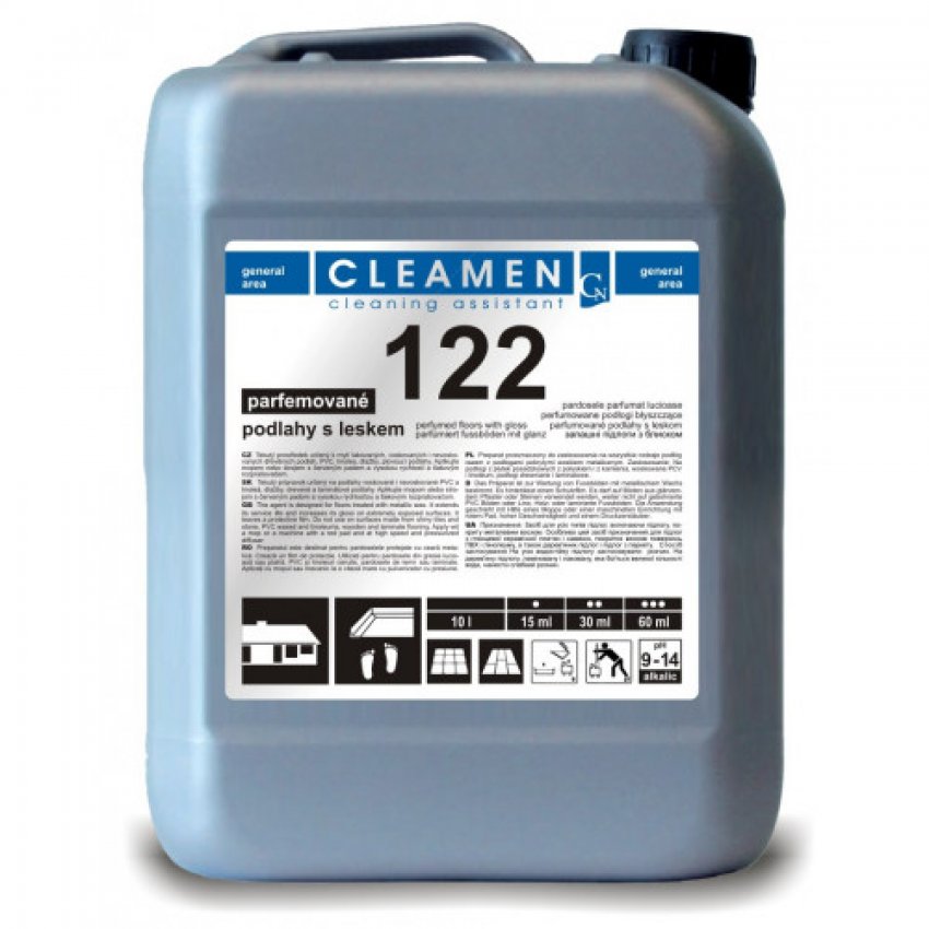 CLEAMEN 122 PODLAHY S LESKEM 5L