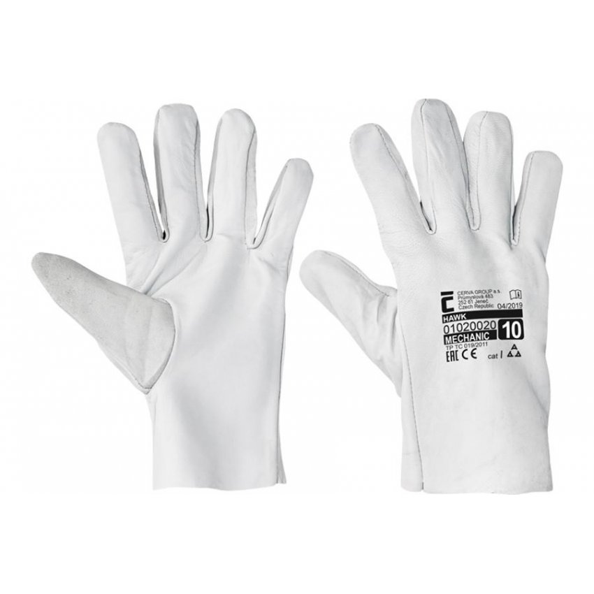 RUKAVICE HAWK CELOKOŽ. OVČINA 8