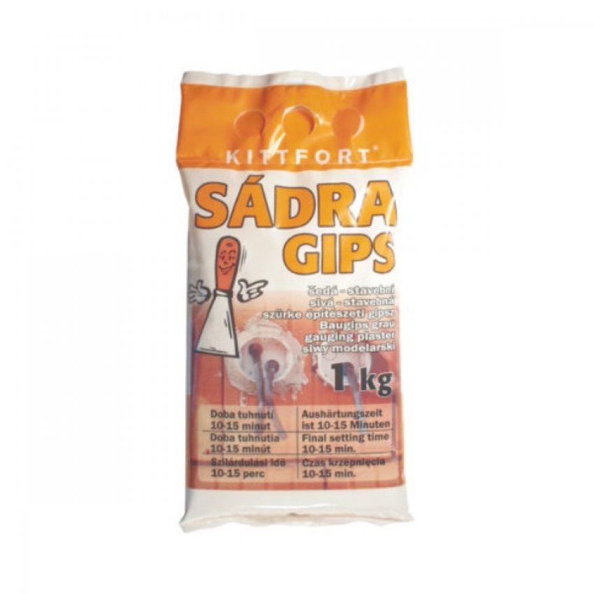 Sádra šedá (20kg) Kittfort