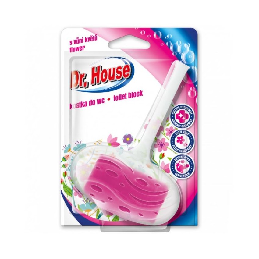 KOSTKA WC ZÁVĚS 40G KVĚT