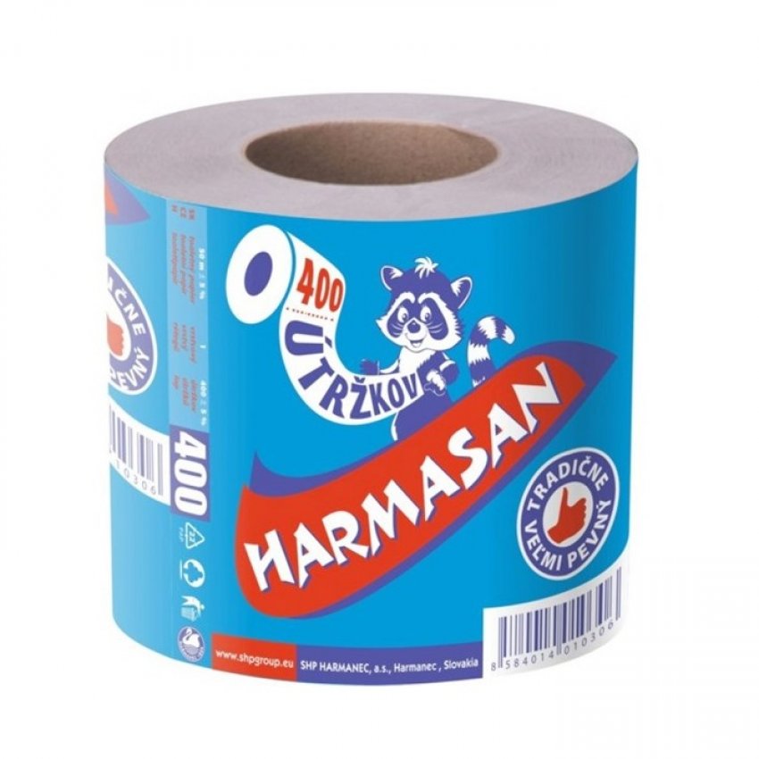 HARMASAN TOALETNÍ PAPÍR 400 1KS