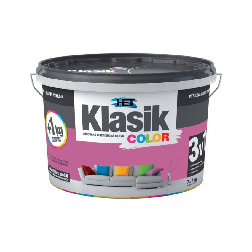 Klasik Color 0317 purpurový (7+1)