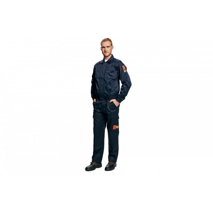 BUNDA COEN ANTISTATICKÁ TM. MODRÁ