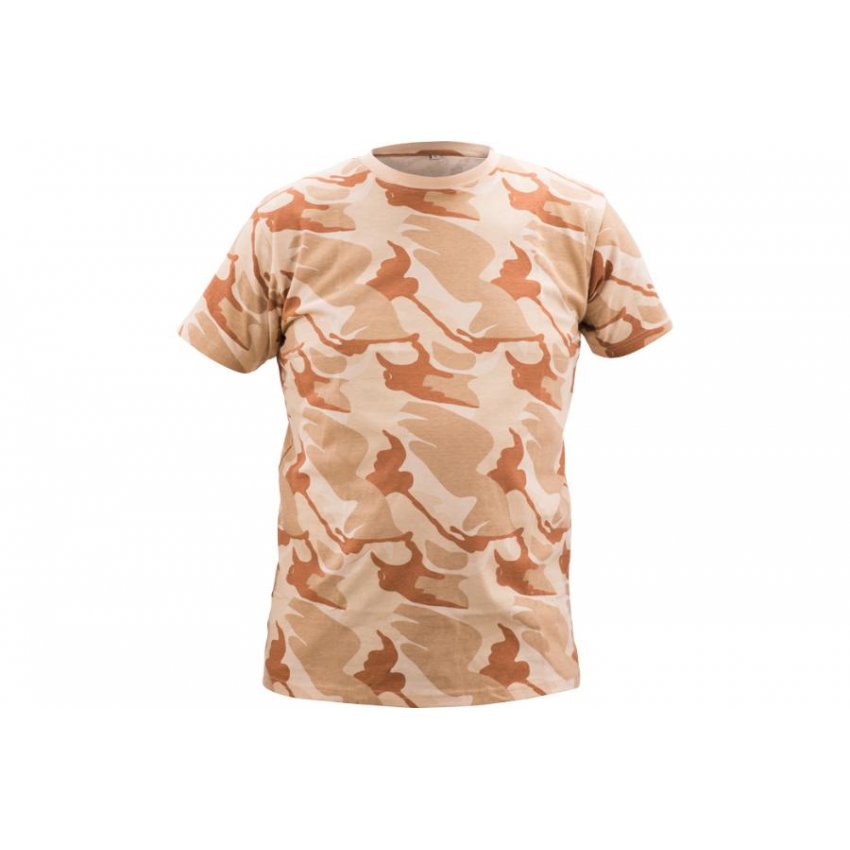 TRIČKO CRAMBE CAMOUFLAGE BÉŽOVÁ