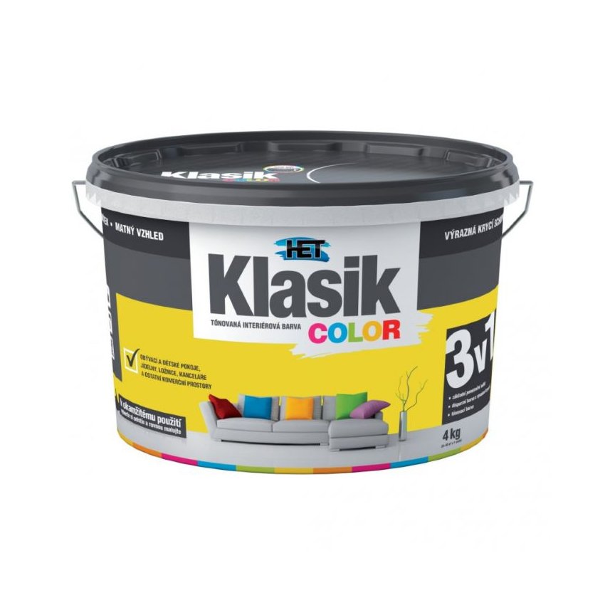 Klasik Color 0618 žlutý citronový  (4)