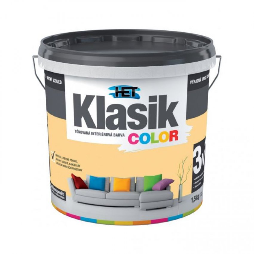 Klasik Color 0777 meruňkový (1.5)