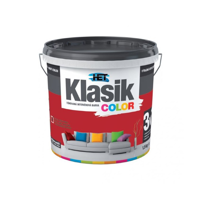 Klasik Color 0897 vinový (1.5)