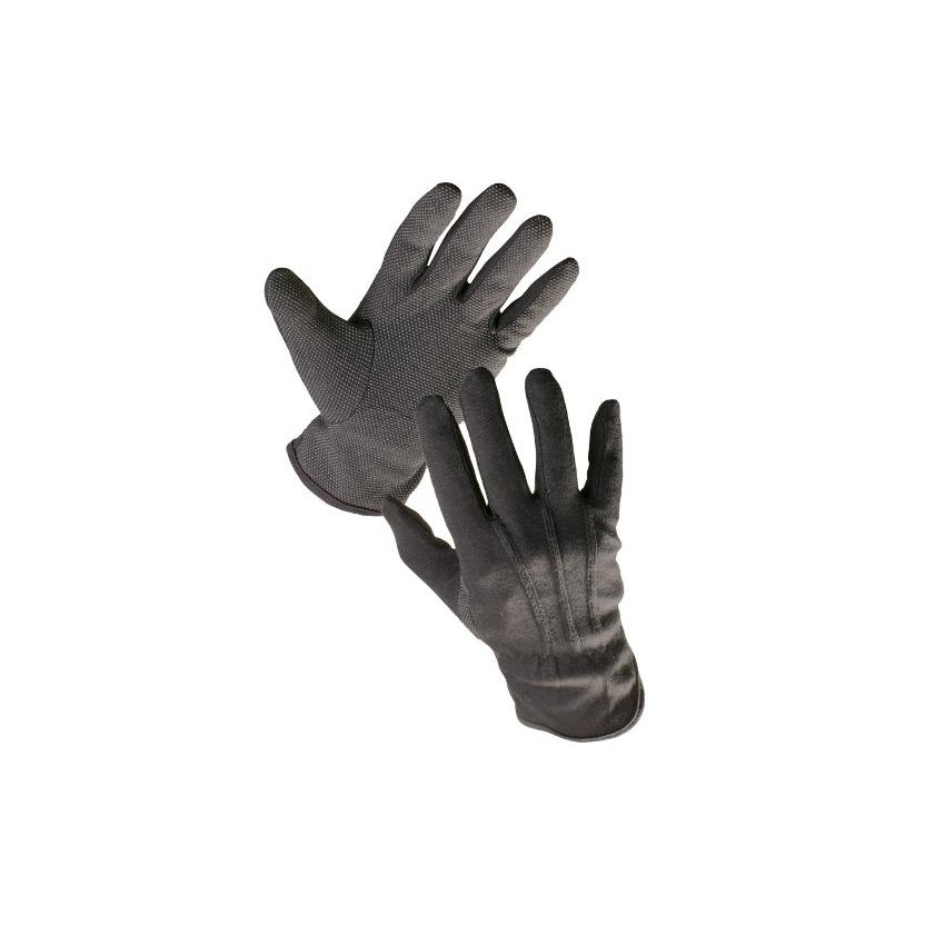 RUKAVICE BUSTARD PVC TERČ. ČERNÉ 9