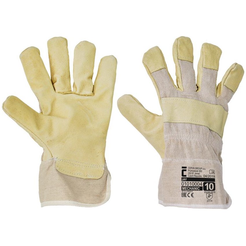 RUKAVICE JAY KOMB. BÍLÁ 10