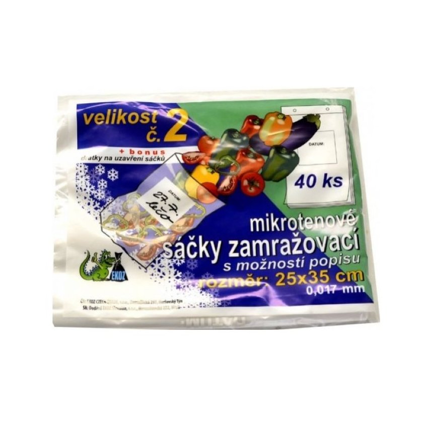 MIKR. SÁČKY ZAMRAŽOVACÍ 25X35CM 40KS