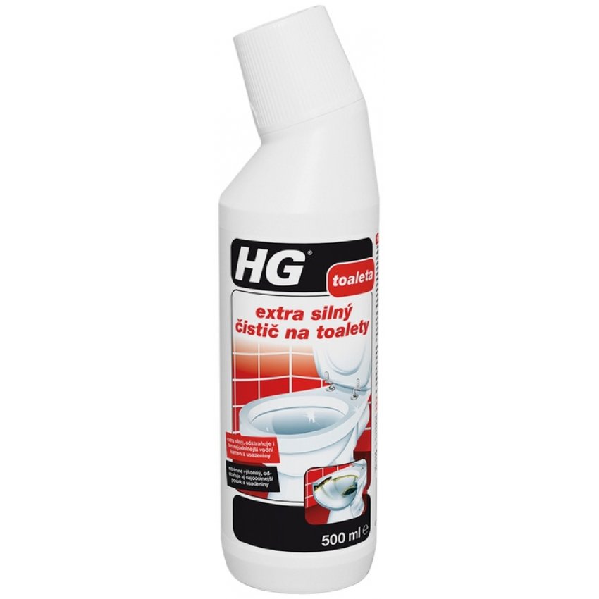 HG ČISTIČ TOALET EXTRA SILNÝ 500ML