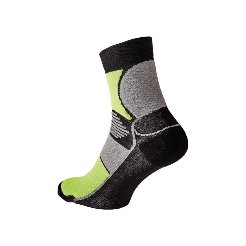 PONOŽKY KNOXFIELD ČERNÁ/ŽLUTÁ