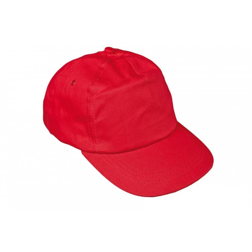 ČEPICE LEO BASEBALL ČERVENÁ