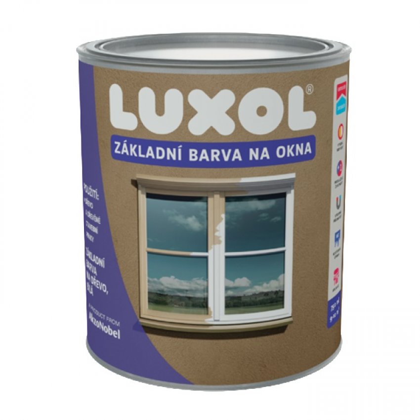 Luxol BARVA NA OKNA základní 0100 (0.75l)