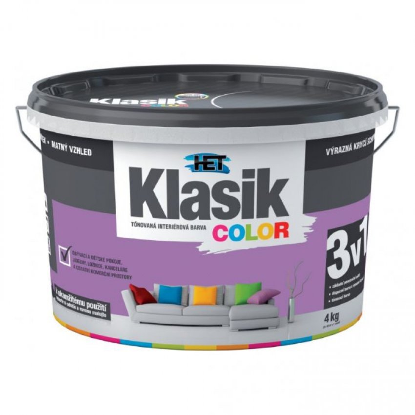 Klasik Color 0347 fialový šeříkový (4)