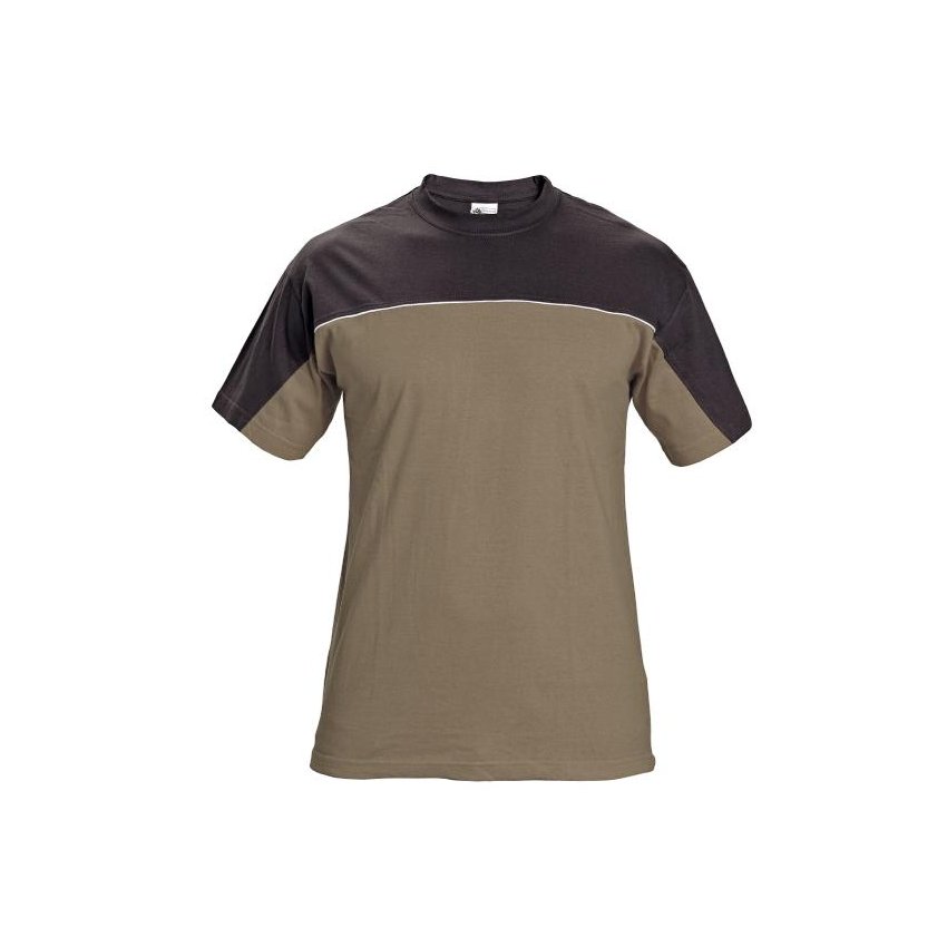 TRIČKO STANMORE KR. RUKÁV HNĚDÉ