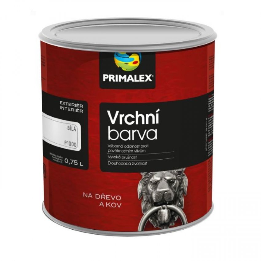 PX vrch.barva synt 1100 šeď střední (0.75l)