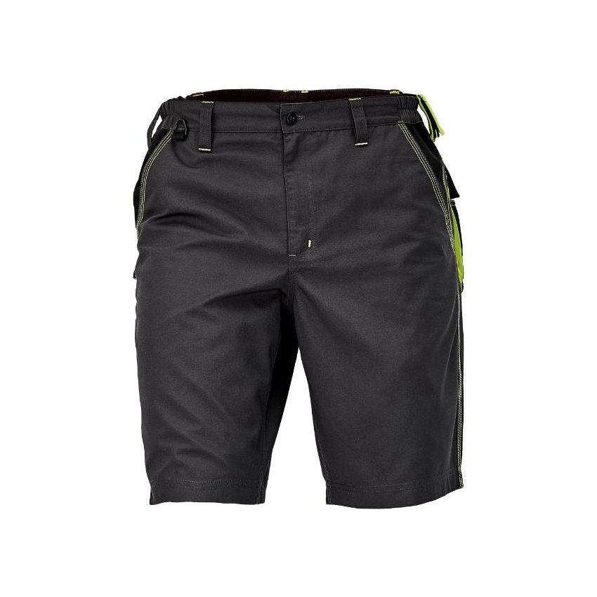 KALHOTY KRÁTKÉ KNOXFIELD ANTRACIT/ŽLUTÁ