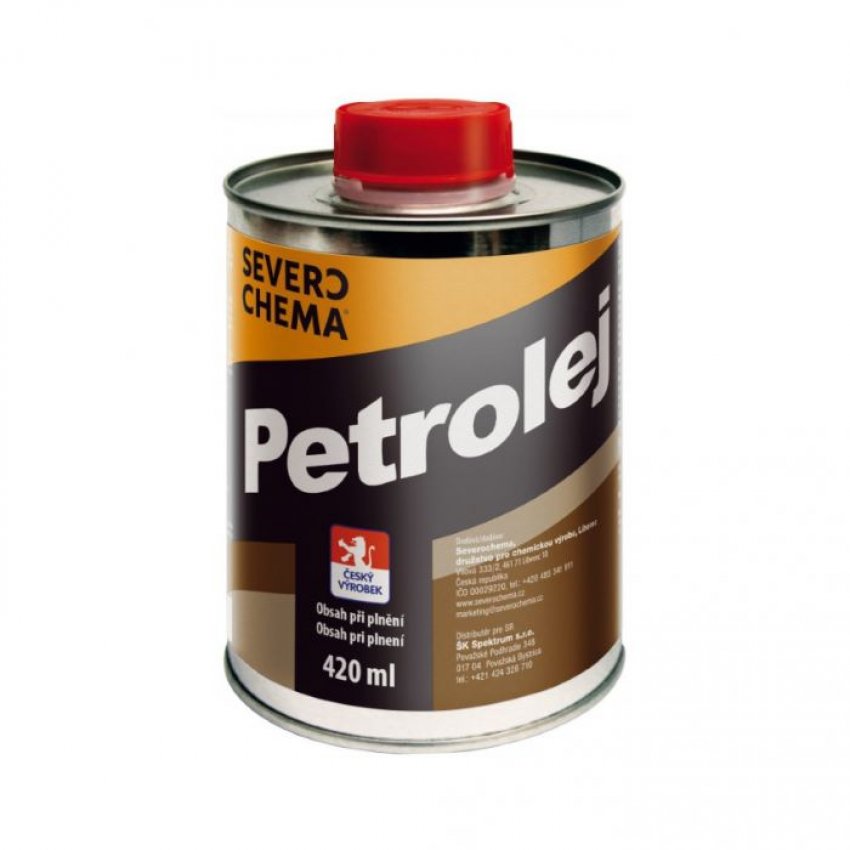 Petrolej 420ml plech S