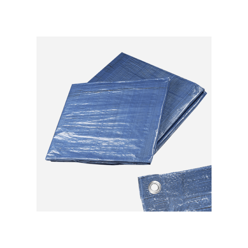 KRYCÍ PLACHTA S KOV.OKY 6x10m/80g/m2