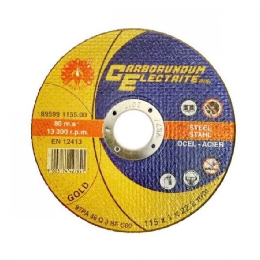 T41 ŘEZACÍ KOTOUČ 125X1X2.2 OCEL