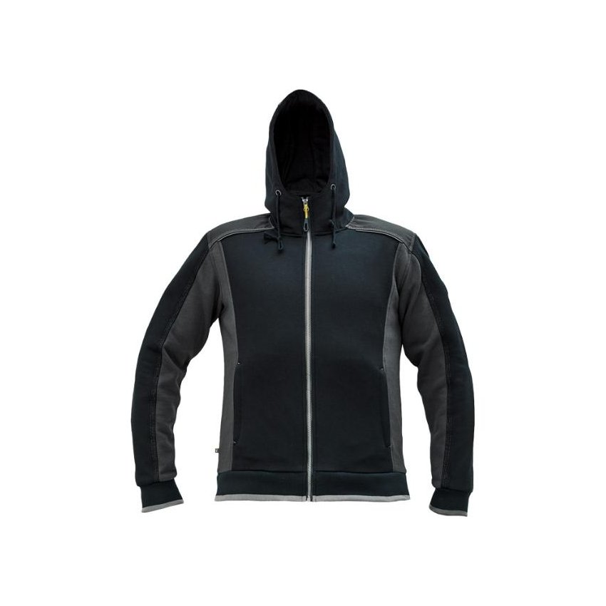 MIKINA DAYBORO S KAPUCÍ ČERNÁ