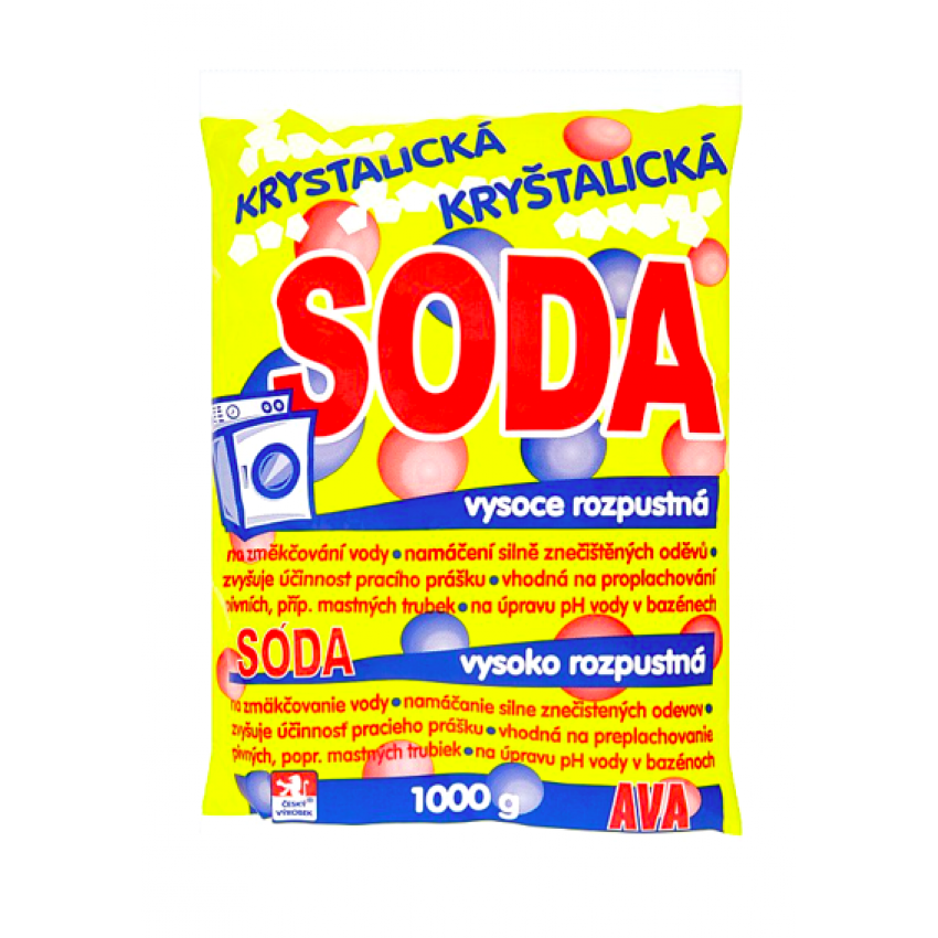 KRYSTALICKÁ SODA 1KG AVA