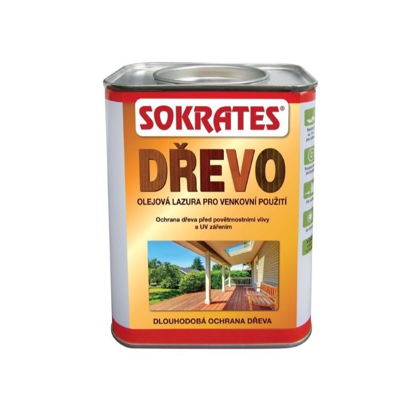 SOKRATES OLEJ.OCH.LAZURA /0.75L/ MAHAGON