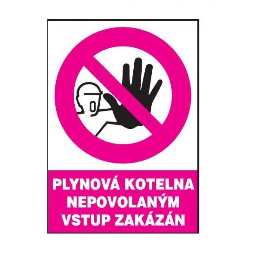 TABULKA PLYNOVÁ KOTELNA NEP. VST. 71861.1