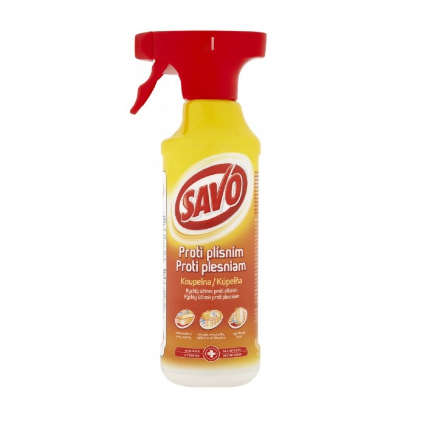 SAVO PROTI PLÍSNÍM KOUPELNA 500ML