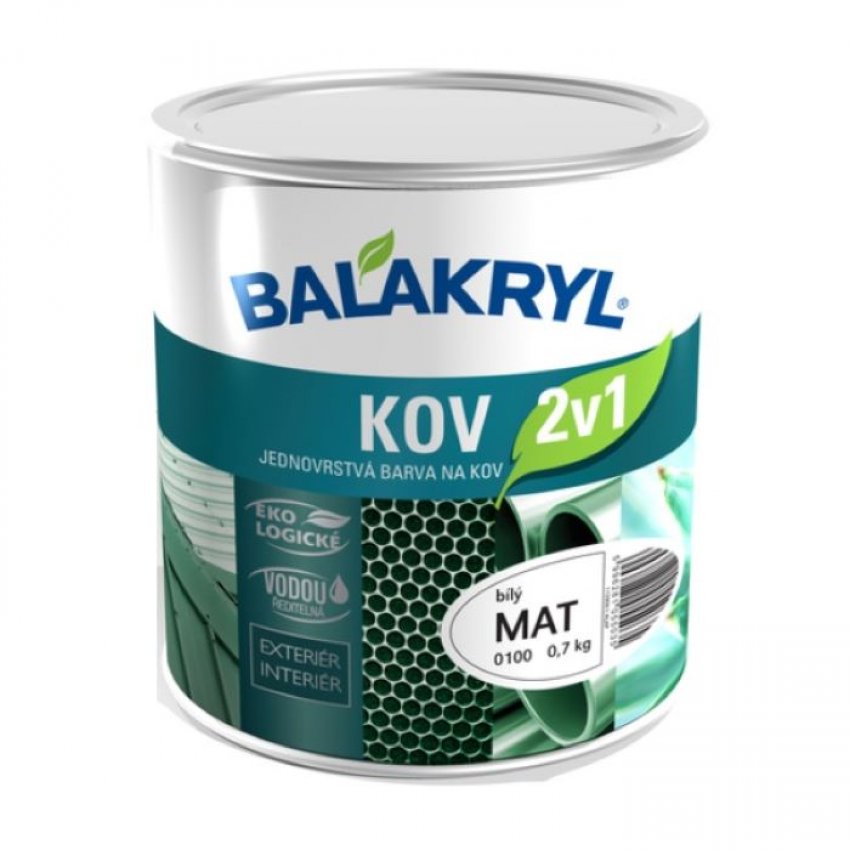 Balakryl KOV 2v1 0100 bílý (0.7kg)