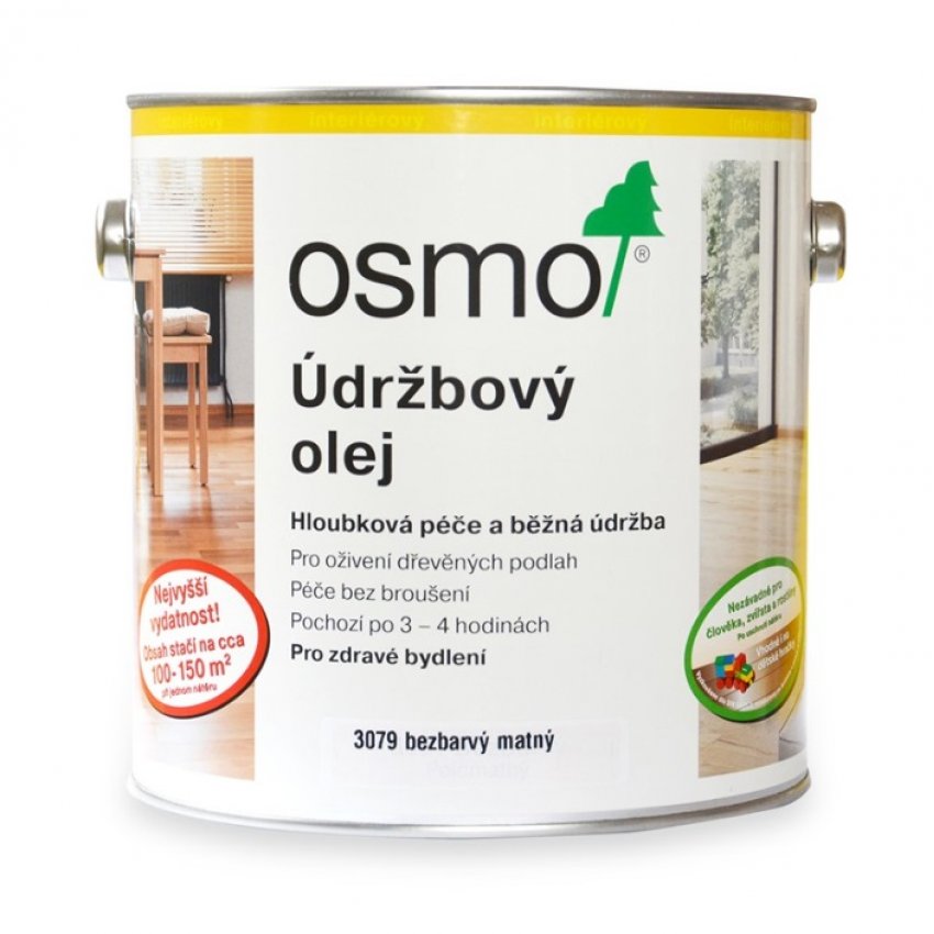 OSMO Údržbový olej 3079 bezbarvý /1l/ MAT