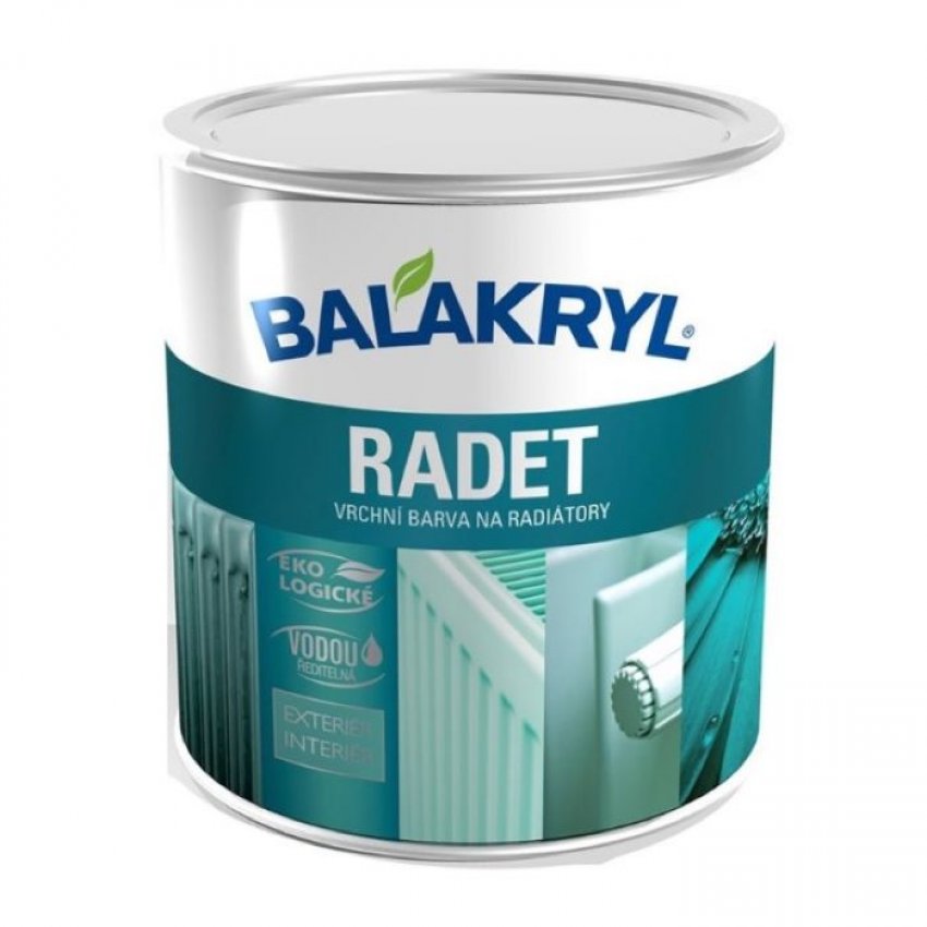 Balakryl RADET 0100 bílý lesk (0.7kg)